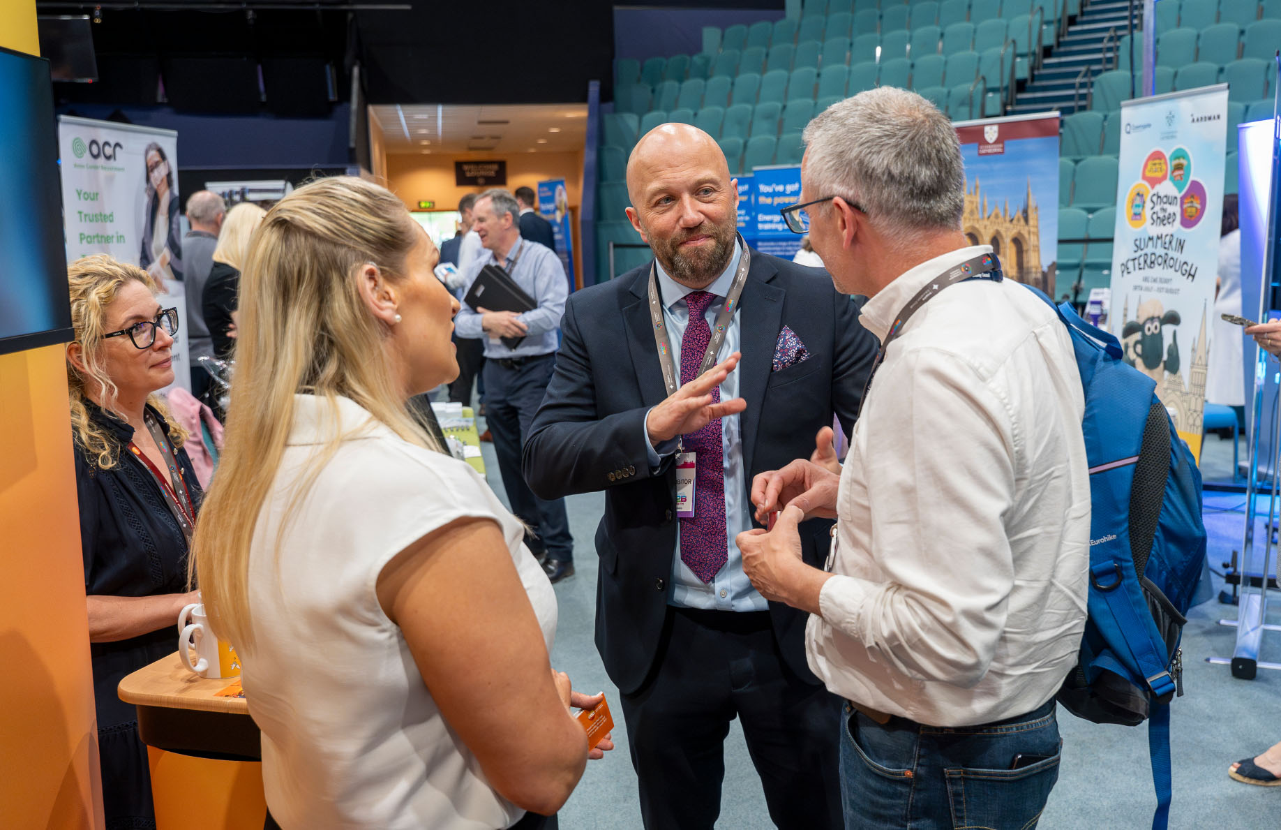 Members networking at the CambsB2B North event